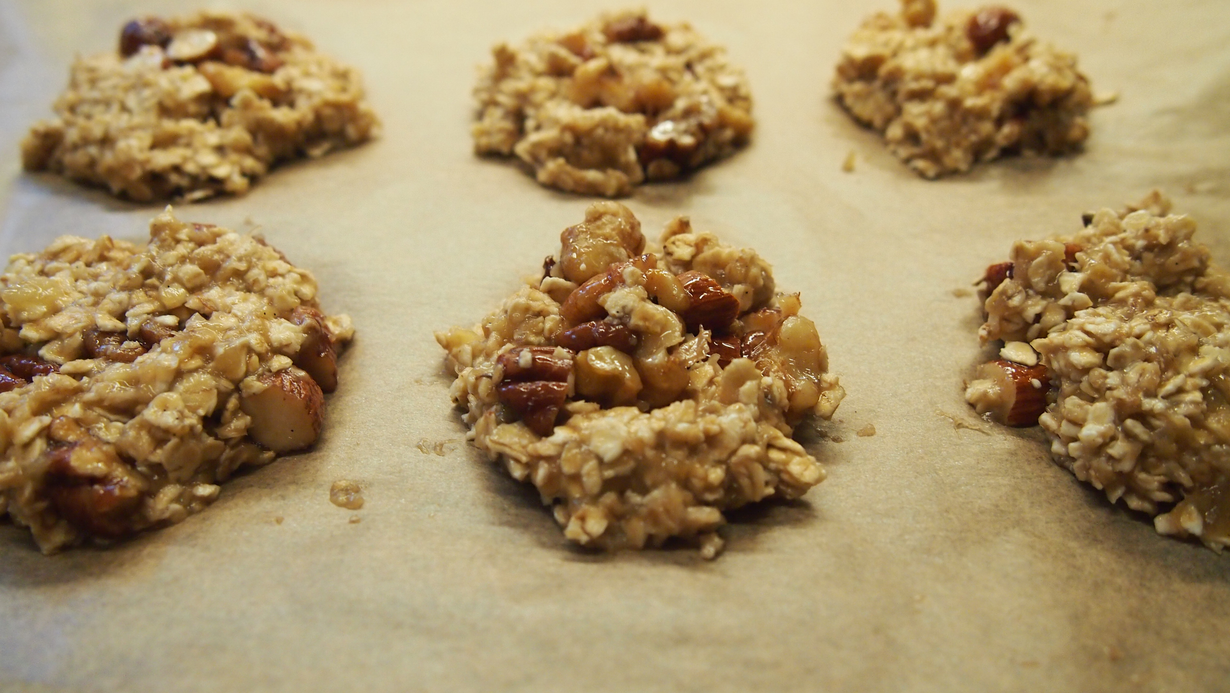 Bananen Nuss Cookies Mit Haferflocken Vegan Bake It Naked