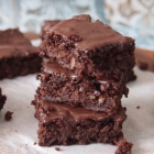 Gesunde Brownies ohne Mehl und Fett (vegan)