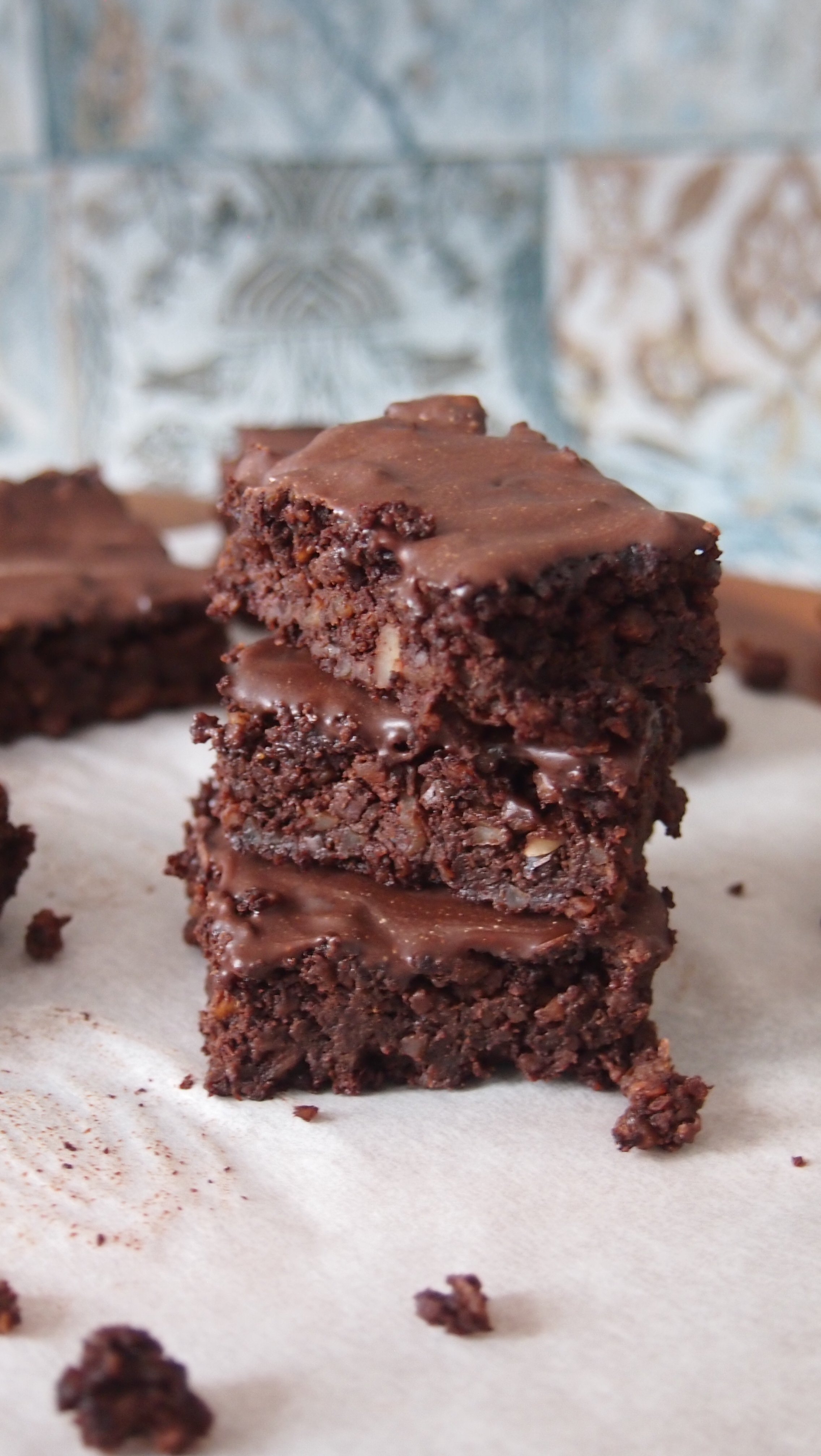 Gesunde Brownies Ohne Mehl Und Fett Vegan Bake It Naked