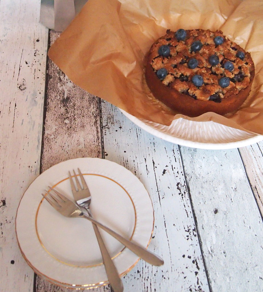 Zuckerfreier Blaubeerkuchen Mit Streuseln Vegan Bake It Naked